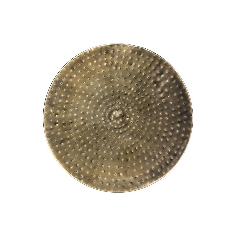 Accent Table, Drum, Side, End, Nightstand, Lamp, Living Room, Bedroom, Gold