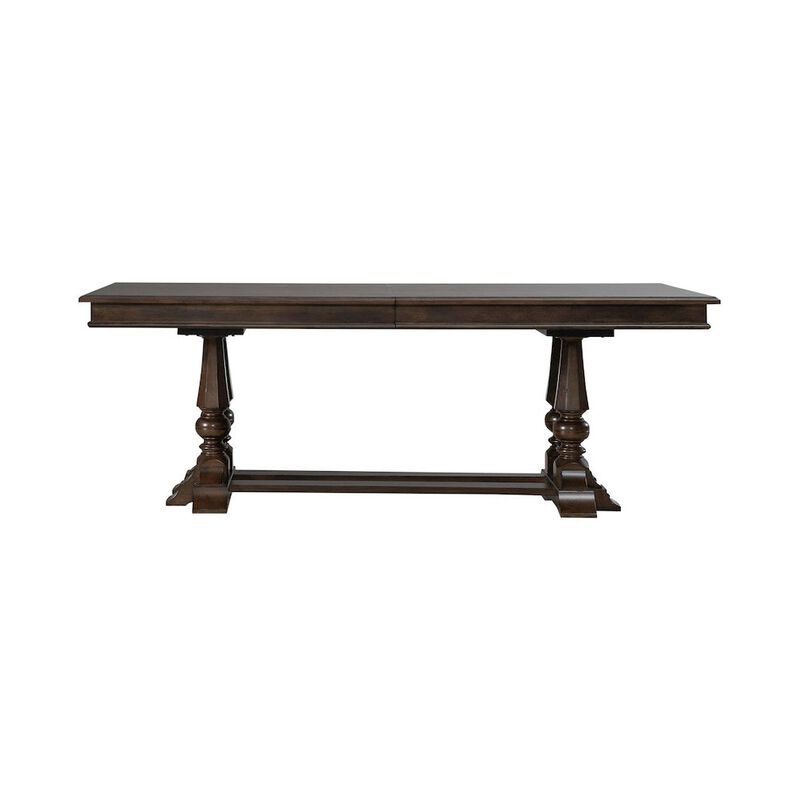 Liberty Furniture Arden Road Dining Room Trestle Table - Satin Cherry image number 8