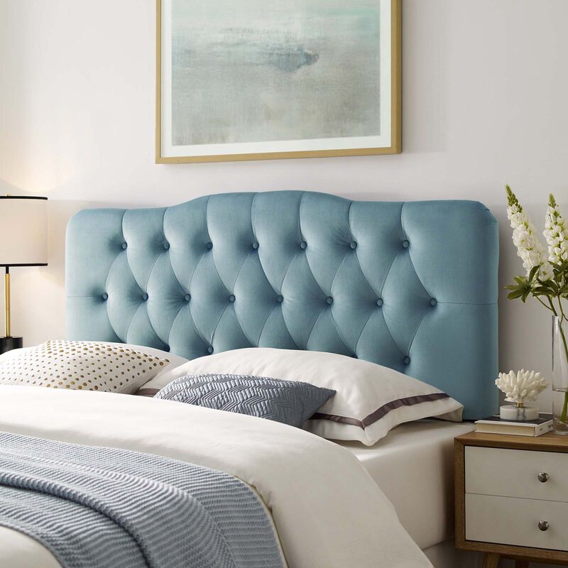 Modway - Annabel Queen Diamond Tufted Performance Velvet Headboard image number 1