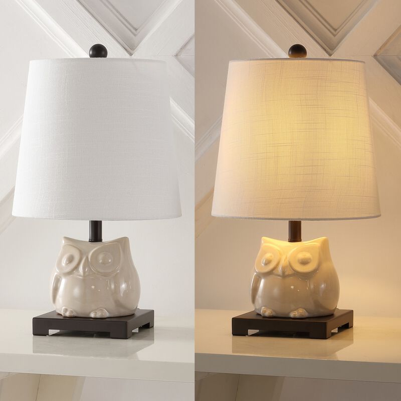 Justina Ceramic Mini LED Table Lamp