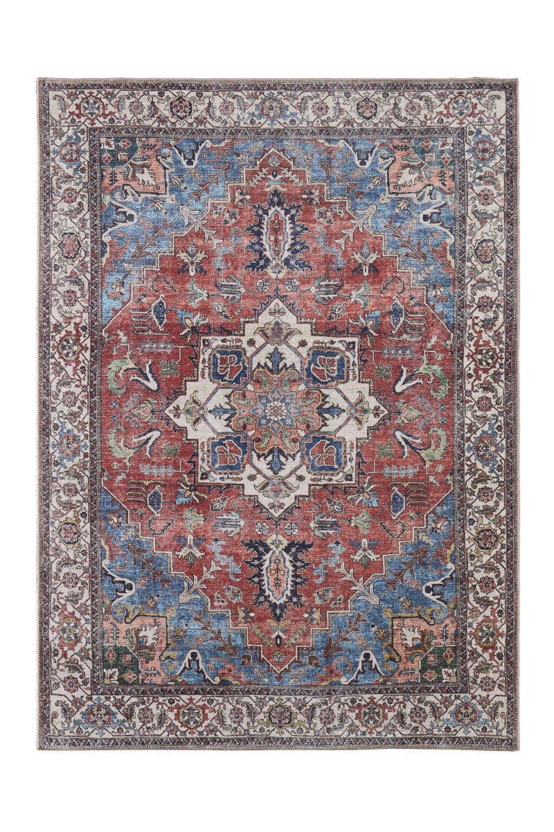 Percy 39AHF Blue/Rust 7'10" x 9'10" Rug image number 0