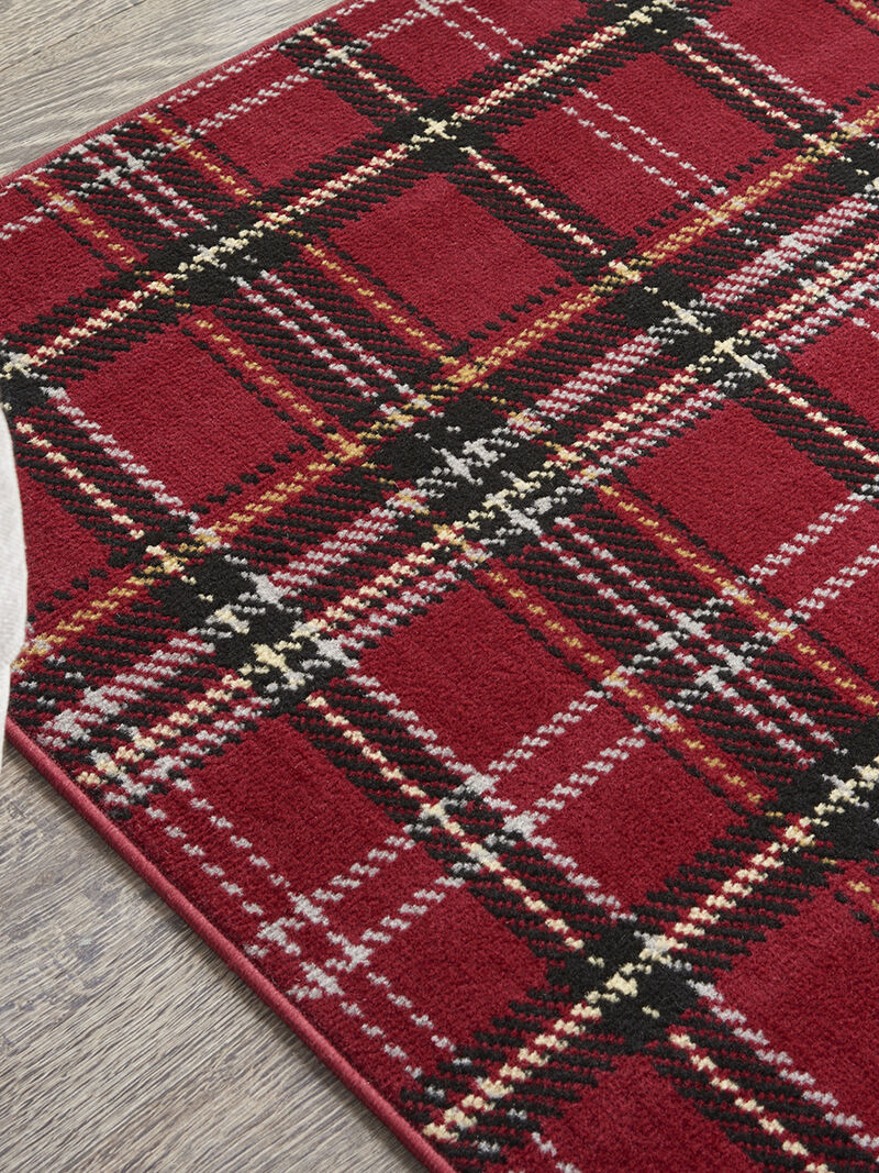 Grafix GRF03 Red 3'9" x 5'9" Rug