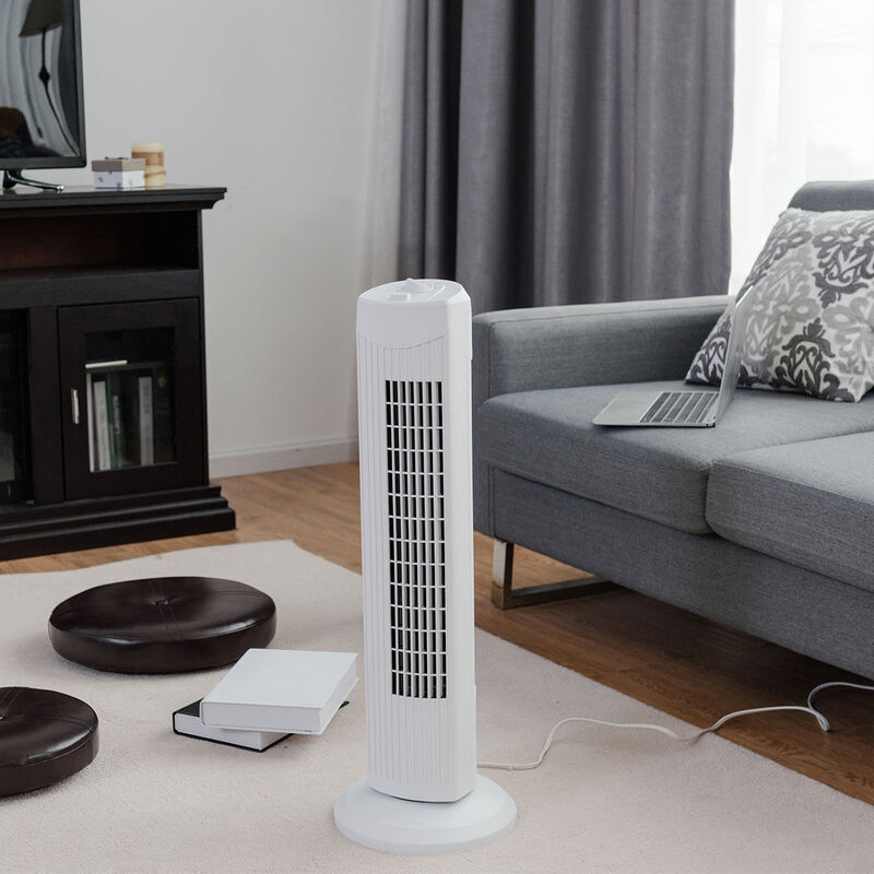 Fantask Quiet Bladeless Oscillating Tower Fan
