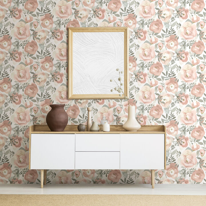 Orla Rose Floral Wallpaper