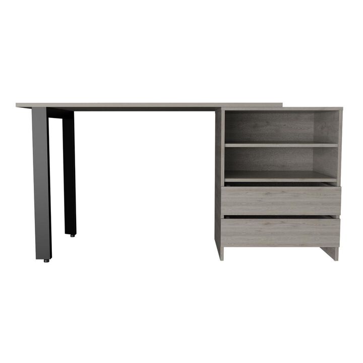 Austral 120 Desk - Light Grey
