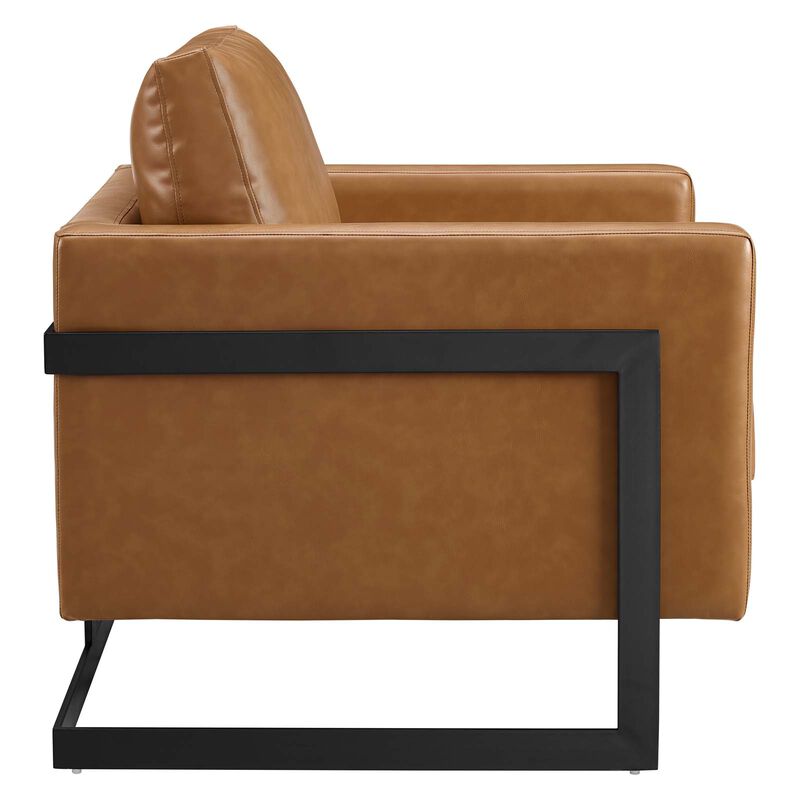 Posse Performance Velvet Accent Chair image number 3