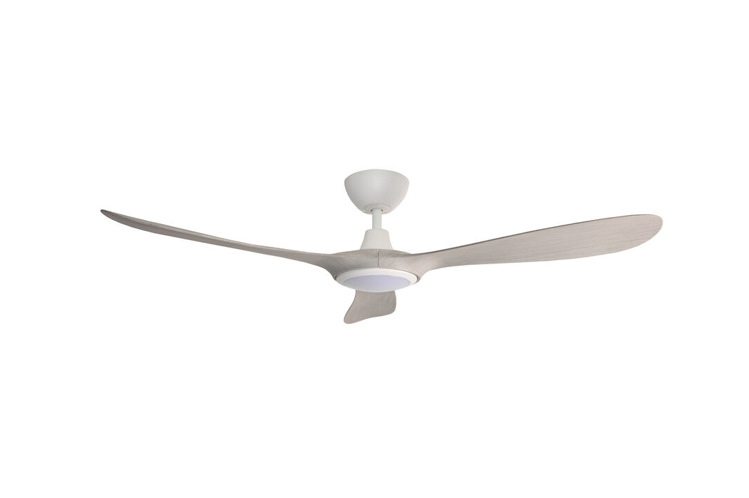 ENLIGHT 60" Smart DC Ceiling Fan with Light, IP66 Outdoor/Coastal Rated, Matter Smart Home Integration, 3 Blades