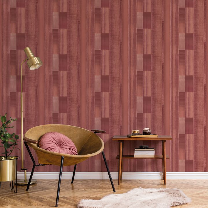 Texstyle Agen Stripe Bronze Brown Wallpaper G56572