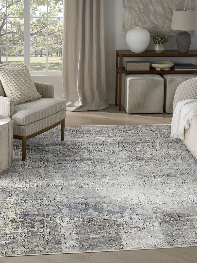 Quarry QUA17 Dark Gray 7'10" x 9'10" Rug