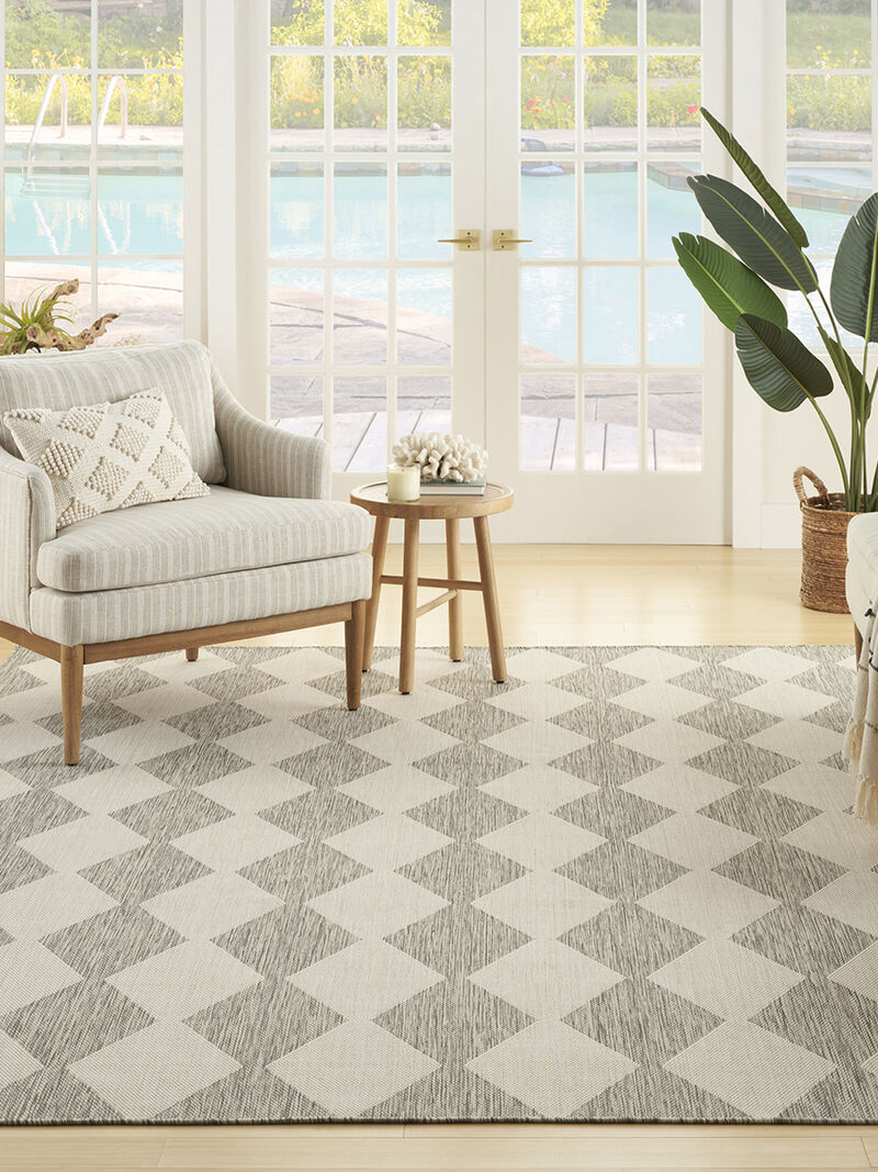 Positano POS04 Light Gray 7' x 10' Rug image number 2