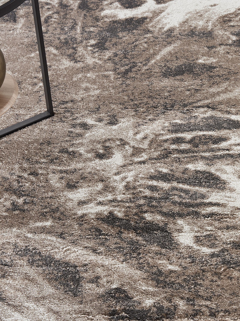 American Manor AMR03 Ivory/Mocha 3'11" x 5'11" Rug