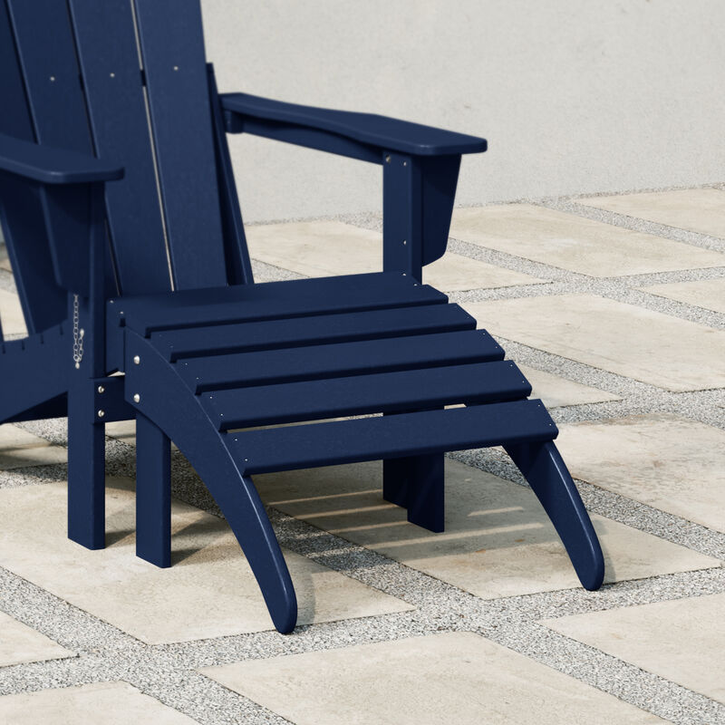 WestinTrends Outdoor ottoman for Adirondack chair