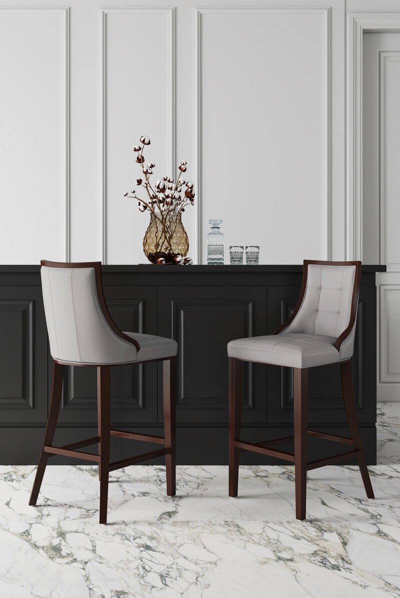 Fifth Avenue Light Gray Barstool