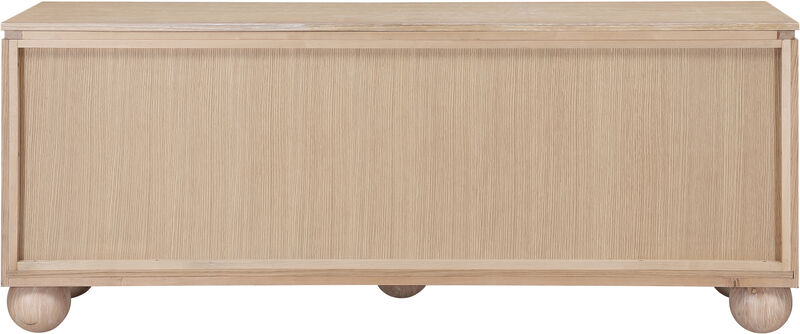 Meridian Furniture Cardiff Natural Sideboard/Buffet image number 4