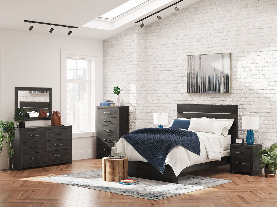 Delmorta Queen Panel Bed