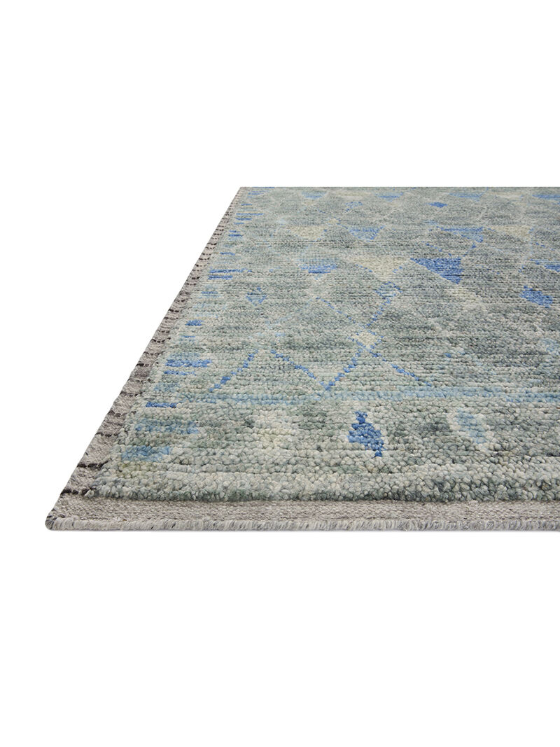 Anissa ANI03 Blue/Sage 5'6" x 8'6" Rug