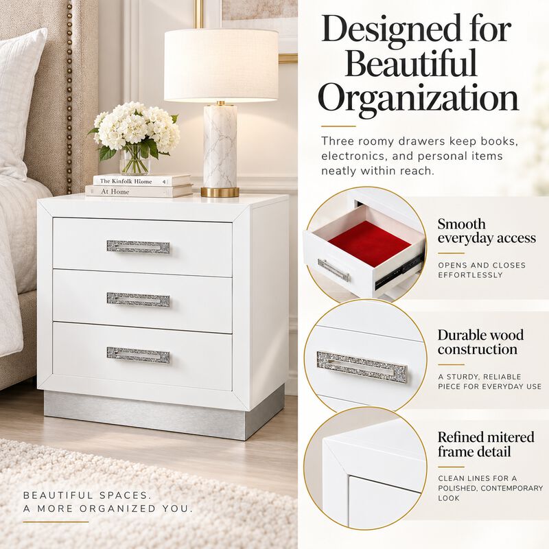 Selmoraine 3-Drawer Nightstand image number 5