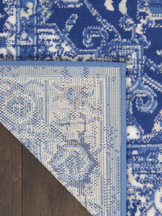 Whimsicle WHS03 Navy 3' x 5' Rug