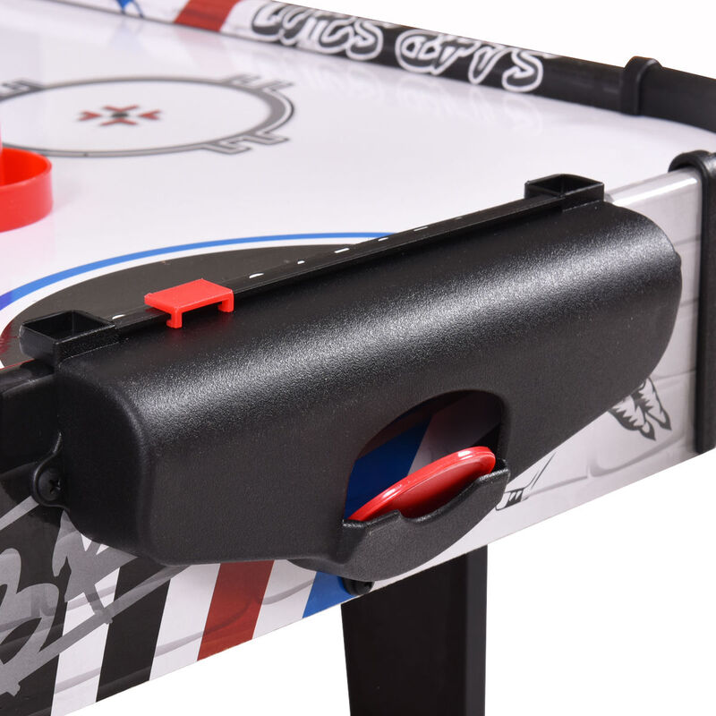42-Inch Tabletop Air Hockey Game with Automatic Scoring and 2 Pushers image number 5