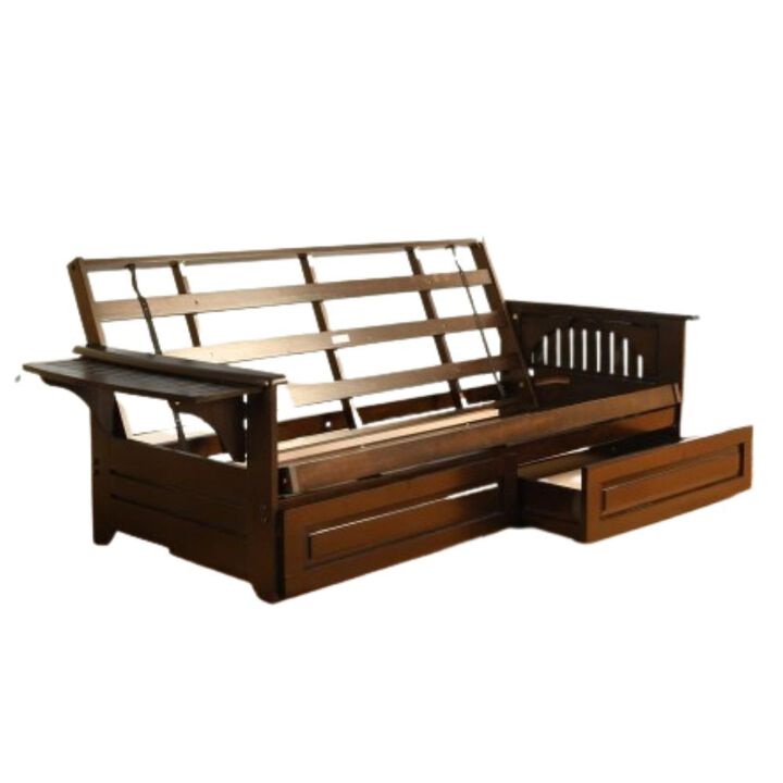 Phoenix Frame-Espresso Finish-Storage Drawers