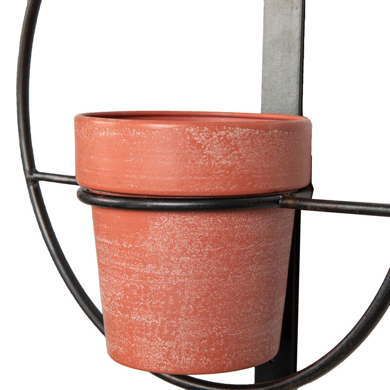 Tivoli 2-Piece Metal Hanging Planter Set