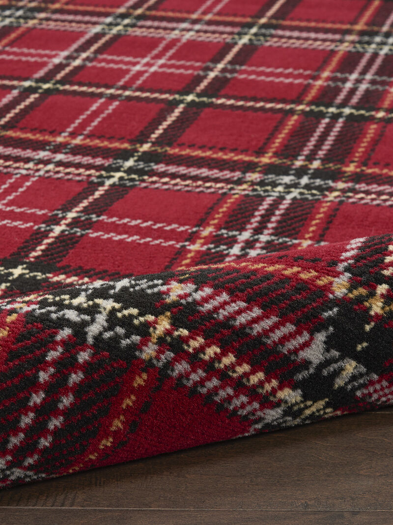 Grafix GRF03 Red 3'9" x 5'9" Rug