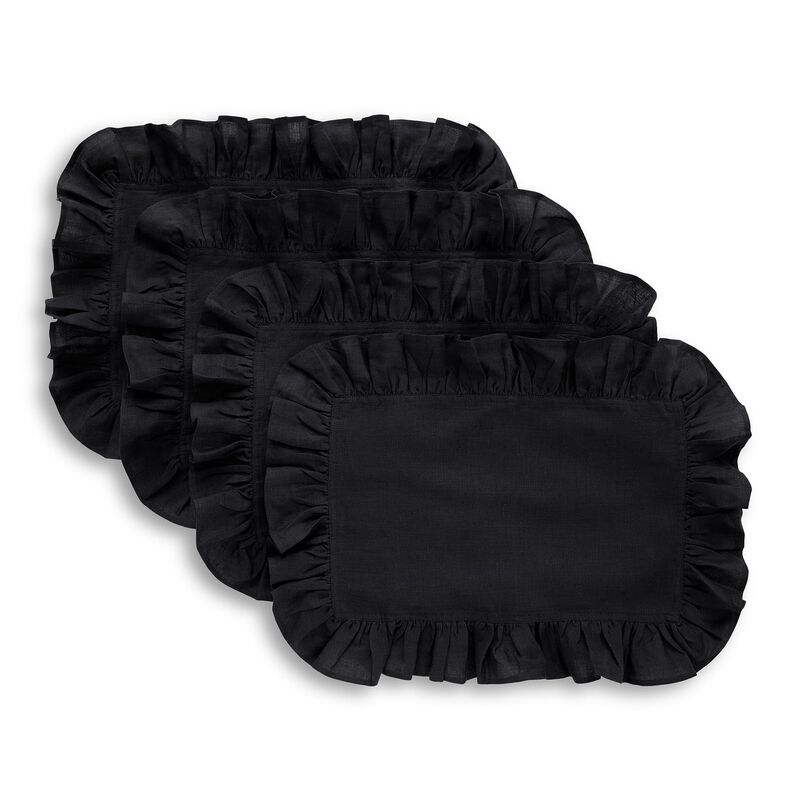 Linen Placemats - Gabrielle Ruffle image number 0