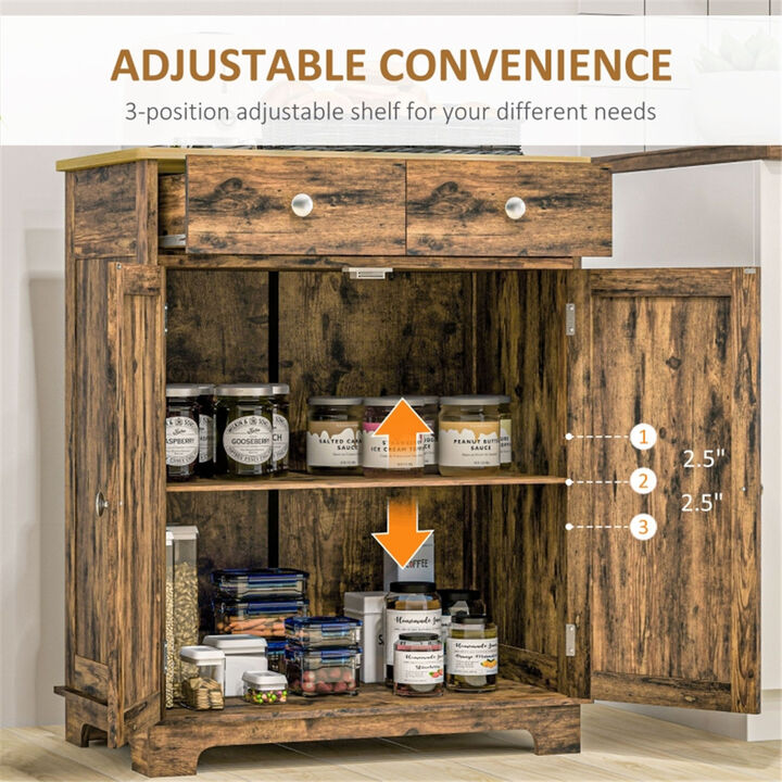 Multi-Purpose Storage Cabinet for Kitchen, Pantry, or Dining Room