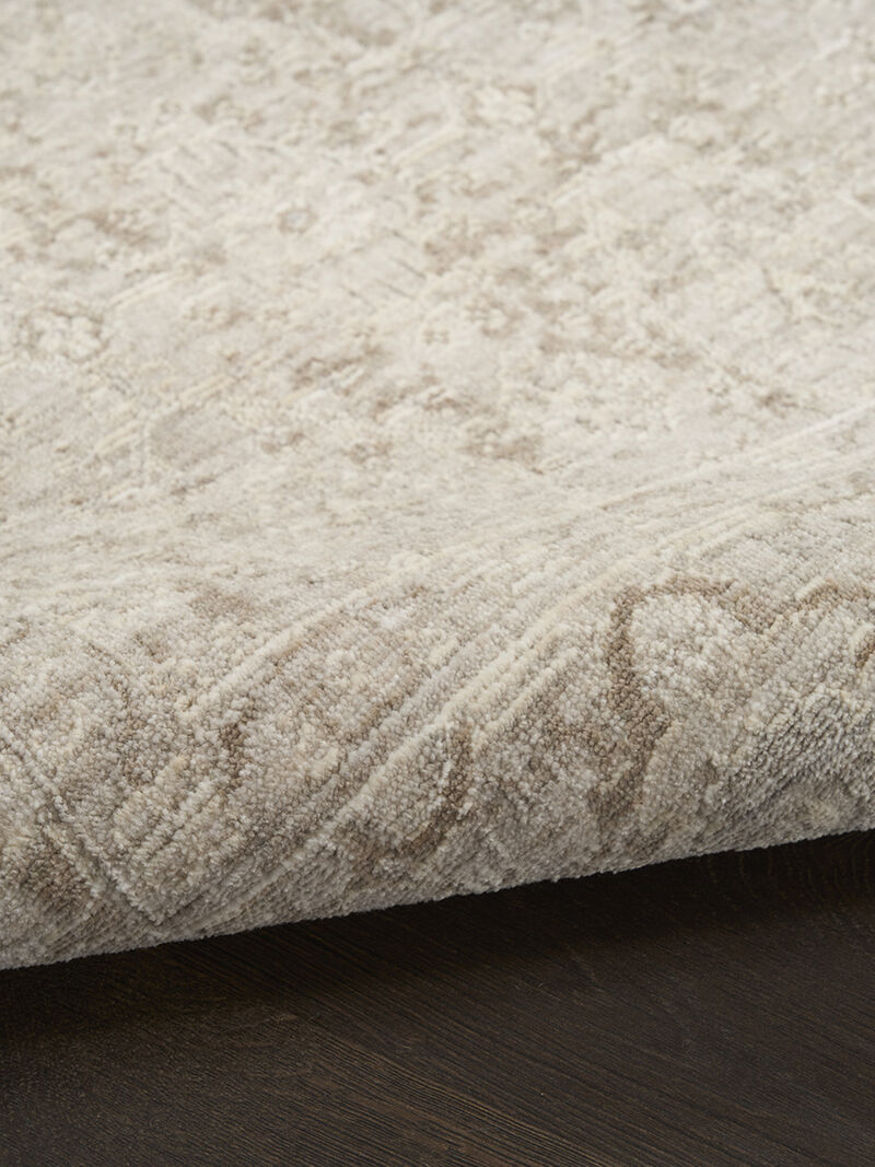 Shadows SHW04 Ivory/Gray 2'2" x 10' Rug