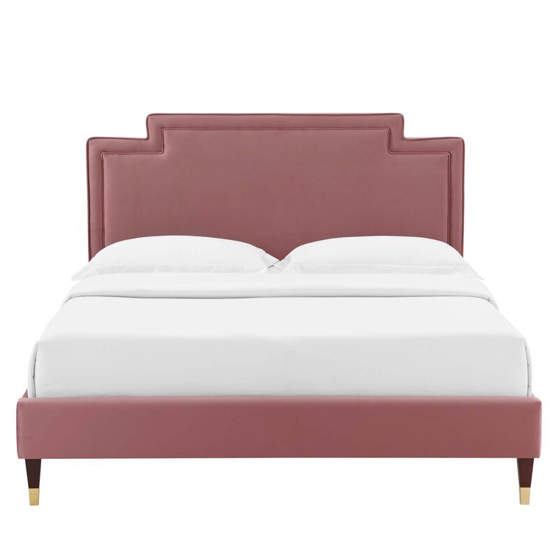 Modway - Liva Performance Velvet King Bed image number 4