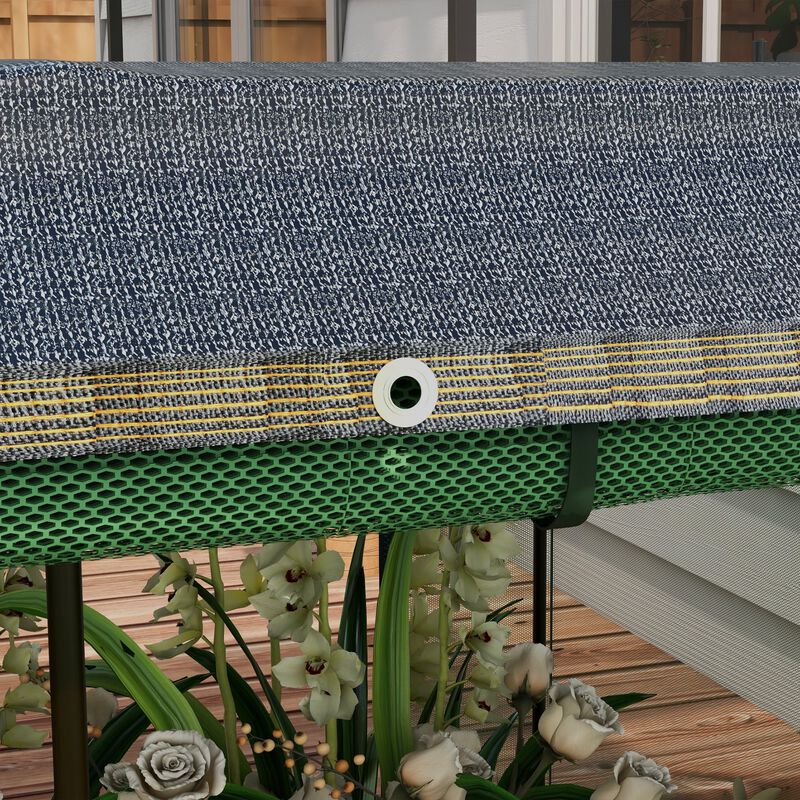 Hivvago Elevated Garden Bed with Protective Shade image number 7