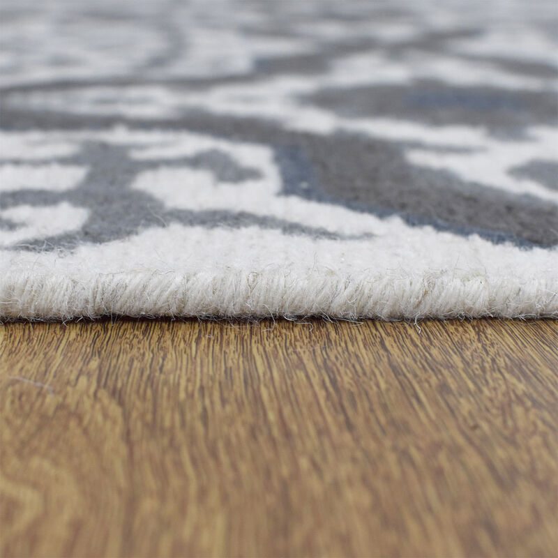 Rugsotic Carpets Hand Knotted Sumak Wool Size Area Rug Contemporary Size SW0004 image number 7