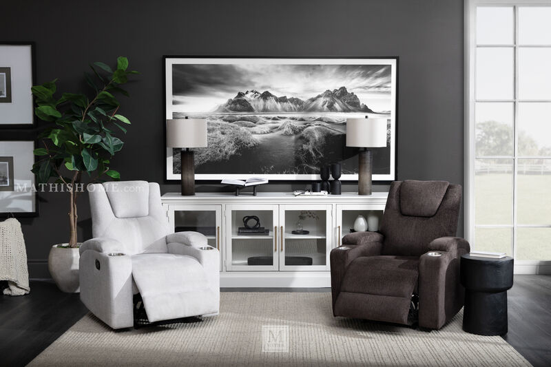 Primetime Rocking Recliner in Gray image number 5