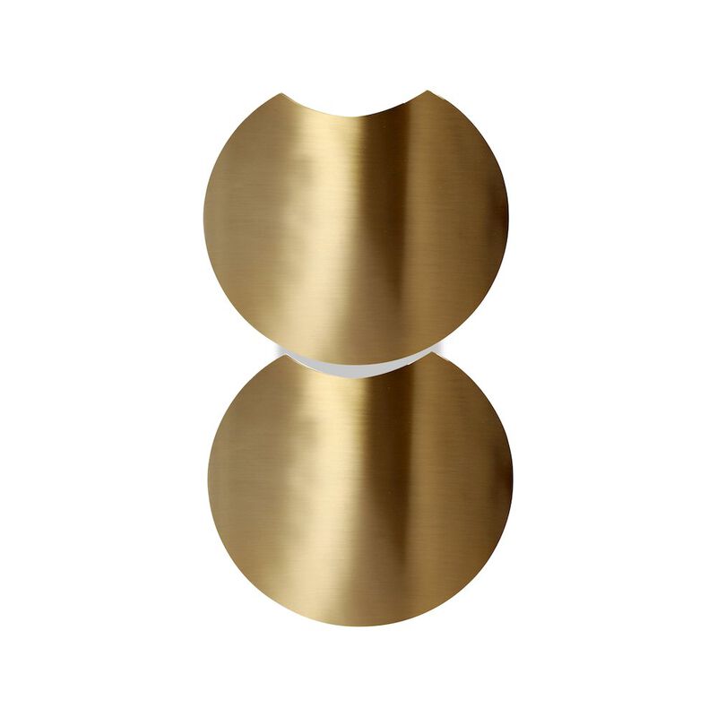 Meridian Furniture Dimple Gold End Table