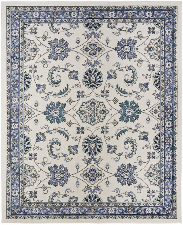 HomeRoots Floral Indoor Outdoor Area Rug