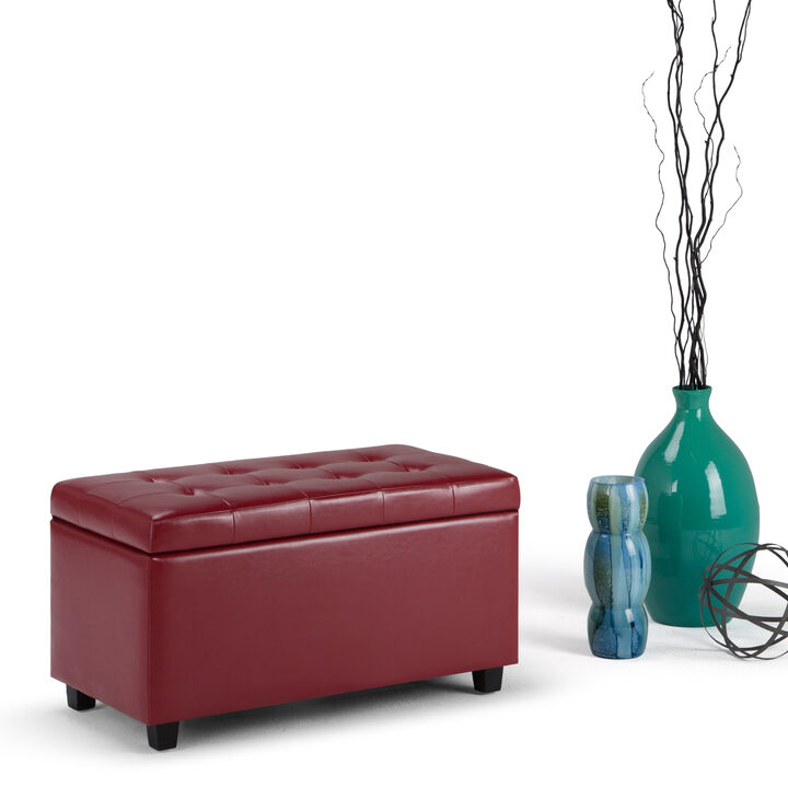 Simpli Home Cosmopolitan Storage Ottoman