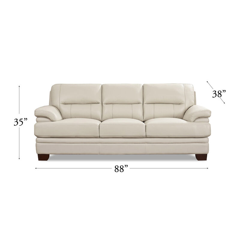 Luxor Top Grain Leather Sofa