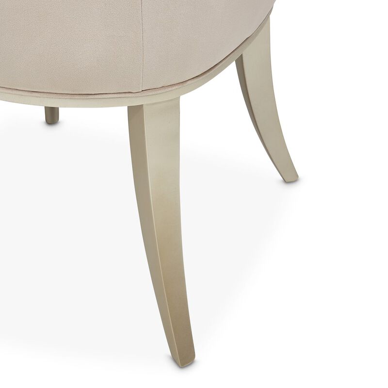 Michael Amini Villa Cherie Dining Arm Chair - Hazelnut Qty 1