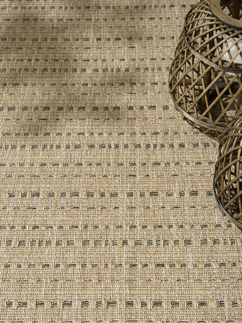 Tulum TLM01 Taupe 5'3" x 7' Rug