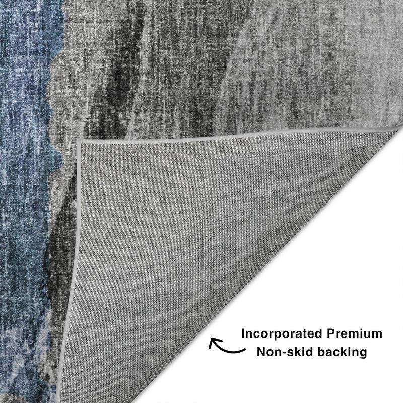 Boca BO6 Pewter 8' Round Rug