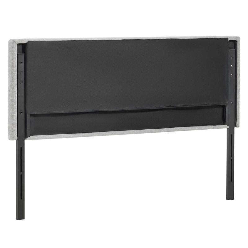 Full Size Headboard, Adjustable Height Diamond Tufted Upholstered Bed Headboard image number 8