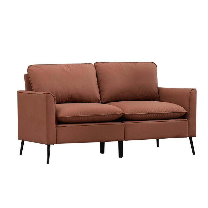 GOODSILO Comfortable Upholstered Single Sofa Armchair Leisure Accent Seating image number 7