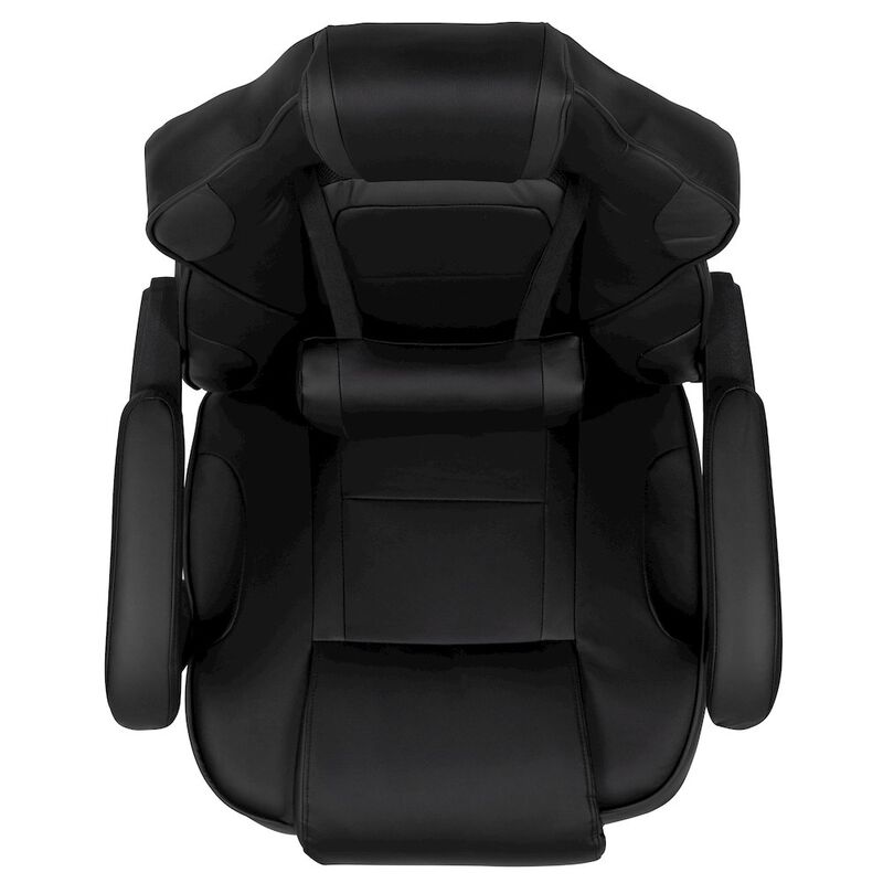 Flash Furniture X40 Gaming Chair Racing Computer Chair - Black/Purple image number 8