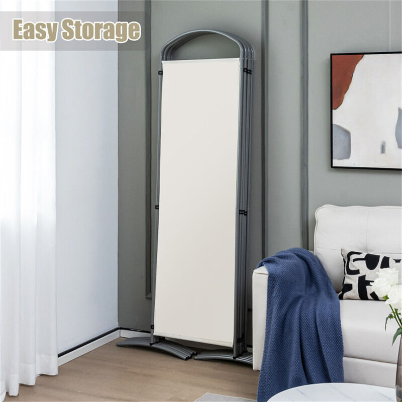6-Panel Privacy Screen Foldable Room Divider for Flexible and Stylish Space Separation
