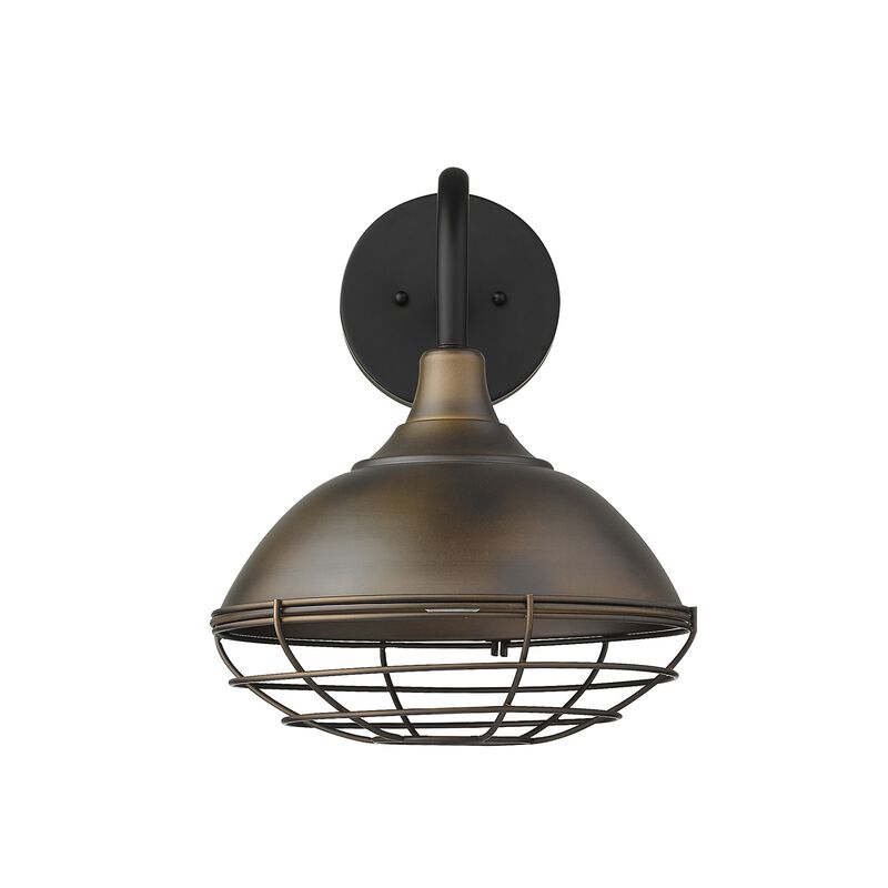 Hivvago Afton 1-Light Oil-Rubbed Bronze Wall Light