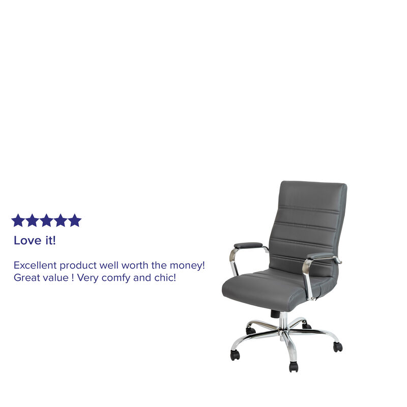 Flash Furniture  High Back  Leather Executive Swivel Chair image number 2