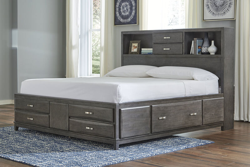 Caitbrook California King Storage Bed