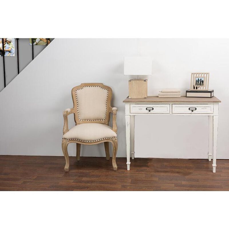 Baxton Studio Dauphine Traditional French Accent Writing Desk