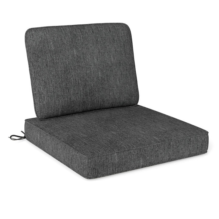 2-Pack Outdoor Patio Chair Cushions – Removable & Washable Covers