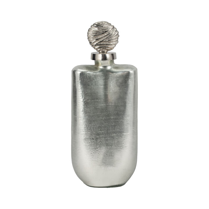 16" Metallic Bottle Orb Topper